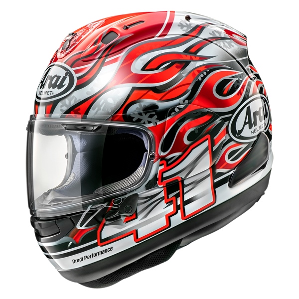 685311195951 ARAI ARAI Corsair-X Full-Face Helmet Haga GP - Summer HELM CORSAIR-X HAGA GP 2XL ARAI Corsair-X Full-Face Helmet Red, Black, Gray