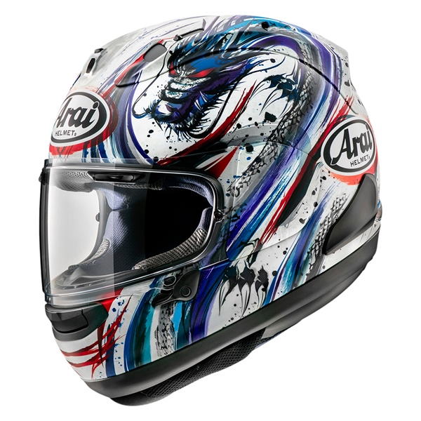 685311196194 ARAI ARAI Corsair-X Full-Face Helmet Kiyonari - Summer HELM CORSAIR-X KIYONARI TRICO FROST 2XL Corsair-X Full-Face Helmet Trico Frost