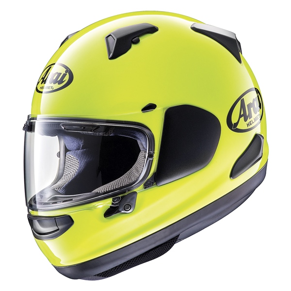 685311197047 ARAI ARAI Quantum-X Full-Face Helmet Summer HELM QUANTUM-X FLUOR YE M ARAI Quantum-X Full-Face Helmet Fluorescent yellow