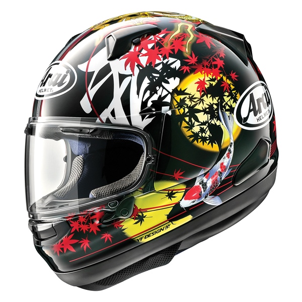 685311198150 ARAI ARAI Signet-X Full-Face Helmet Oriental-2 - Summer HELM SIGNET-X ORIENTAL-2 2XL ARAI Signet-X Full-Face Helmet Black, Red, Yellow, Blue