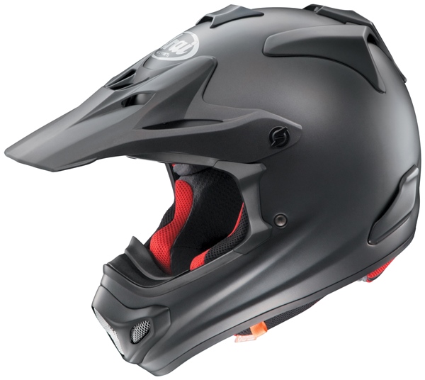 685311198372 ARAI ARAI VX-Pro4 Off-Road Helmet Solid - Without Goggle HELM VX-PRO4 BK-FROST L ARAI VX-Pro4 Off-Road Helmet Black Frost