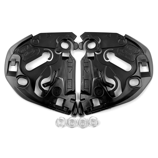 02-1075 ARAI ARAI VAS-A Base Plate BASE PLATE VAS-A BK ARAI VAS-A Base Plate Black