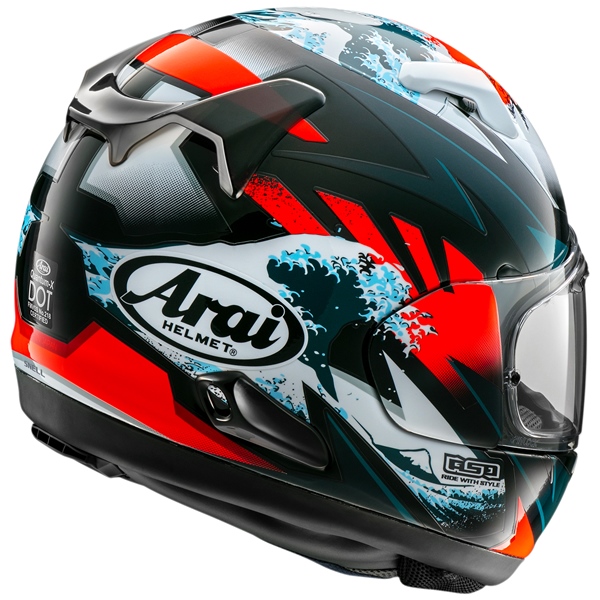 Image-2 ARAI Quantum-X Full-Face Helmet Wave - Summer HELM QUANTUM-X WAVE 2XL ARAI 685311197252 685311197252 ARAI