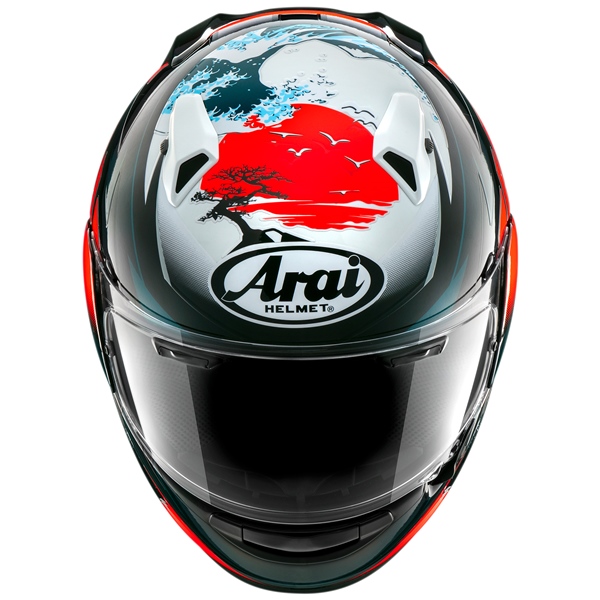 Image-3 ARAI Quantum-X Full-Face Helmet Wave - Summer HELM QUANTUM-X WAVE 2XL ARAI 685311197252 685311197252 ARAI