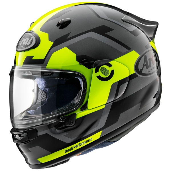685311194930 ARAI ARAI Contour-X Full-Face Helmet Face - Summer HELM CONTOUR-X FACE FLUOR YE 2XL ARAI Contour-X Full-Face Helmet Fluorescent yellow