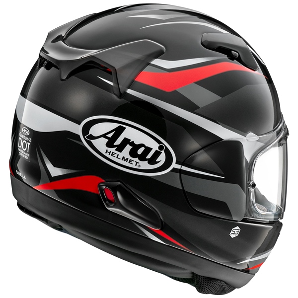 Image-2 ARAI Quantum-X Full-Face Helmet Ray - Summer HELM QUANTUM-X RAY BK 2XL ARAI 685311197436 685311197436 ARAI
