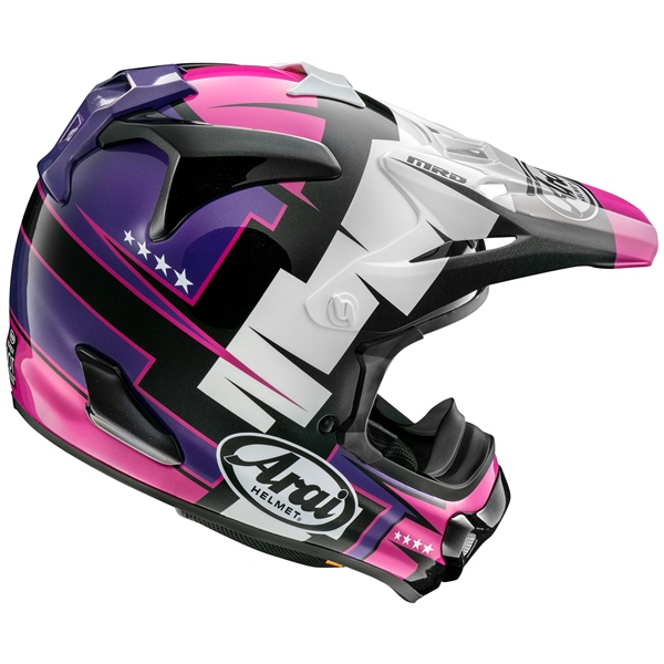 Image-2 ARAI VX-Pro4 Off-Road Helmet Battle - Without Goggle HELM VX-PRO4 BATTLE PR XL ARAI 685311198891 685311198891 ARAI