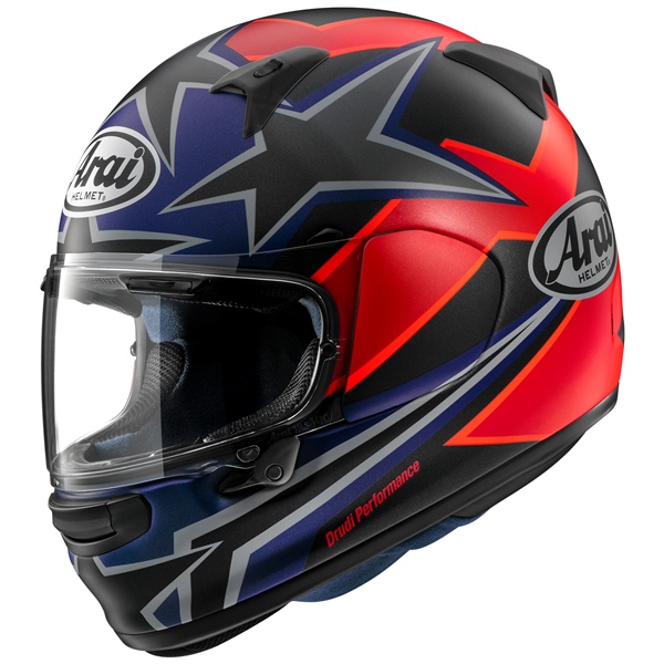685311194459 ARAI ARAI Regent-X Full-Face Helmet Stars Stripes - Summer HELM REGENT-X STARS STRIPES DARK 2XL Regent-X Full-Face Helmet 