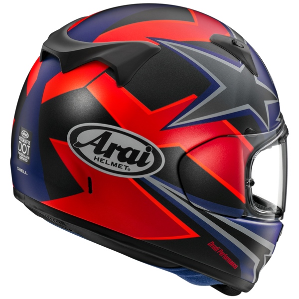 Image-2 ARAI Regent-X Full-Face Helmet Stars Stripes - Summer HELM REGENT-X STARS STRIPES DARK 2XL 685311194459 685311194459 ARAI