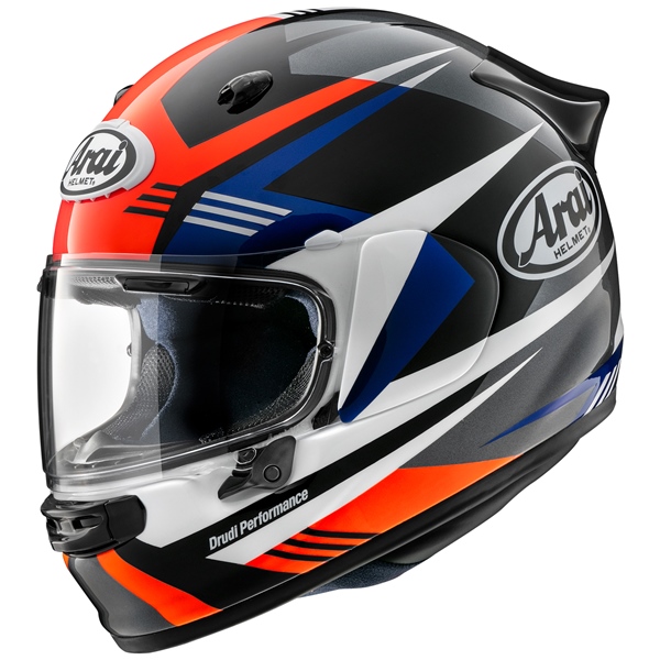 685311200402 ARAI ARAI Regent-X Full-Face Helmet Mark - Summer HELM CONTOUR-X MARK RD S ARAI Regent-X Full-Face Helmet Red