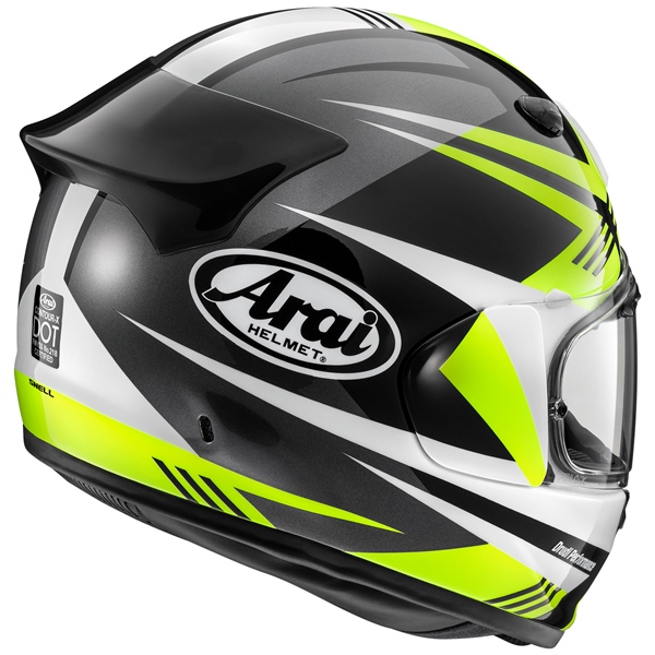 Image-2 ARAI Contour-X Full-Face Helmet Mark - Summer HELM CONTOUR-X MARK YE 2XL ARAI 685311200501 685311200501 ARAI
