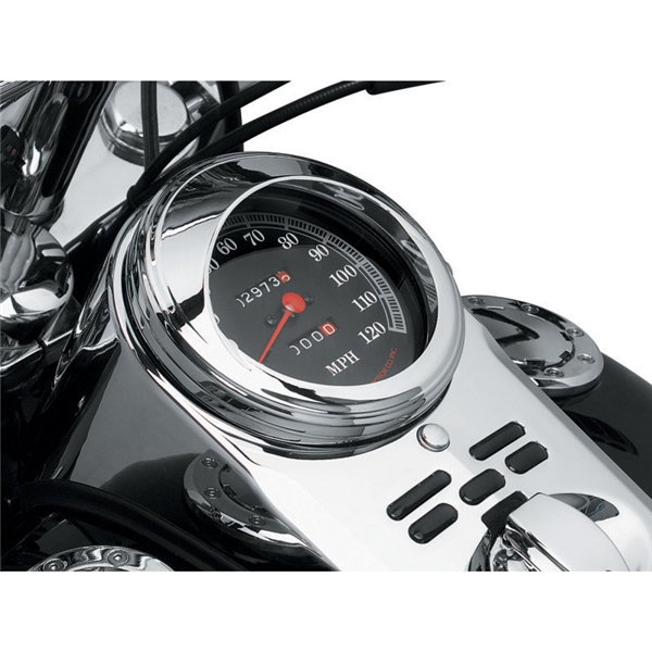 112 KURYAKYN Kuryakyn Speedometer Trim Ring RING TRIM SPEEDOMETER Speedometer Trim Ring 