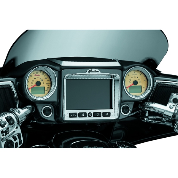Image-2 Kuryakyn Stereo Accent for Indian STEREO ACCENT CH KURYAKYN 5198 5198 KURYAKYN