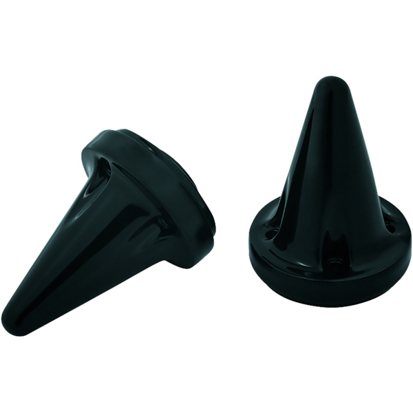 6359 KURYAKYN Kuryakyn Stiletto End Cap END CAP STILLETTO GLOSS BK KURYAKYN Stiletto End Cap 
