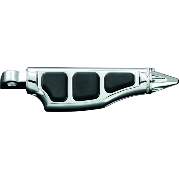 4475 KURYAKYN Kuryakyn Stiletto Peg with Male Mount FOOTPEG MOUNT MALE CH KURYAKYN Stiletto Peg with Male Mount Chrome, Black