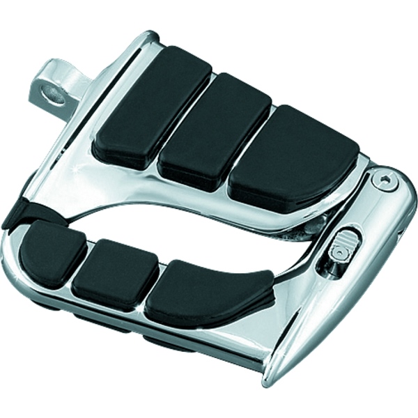 4466 KURYAKYN Kuryakyn Swingwing Peg with Male Mount Adapter FOOTPEG MOUNT MALE CH KURYAKYN Swingwing Peg with Male Mount Adapter Chrome, Black