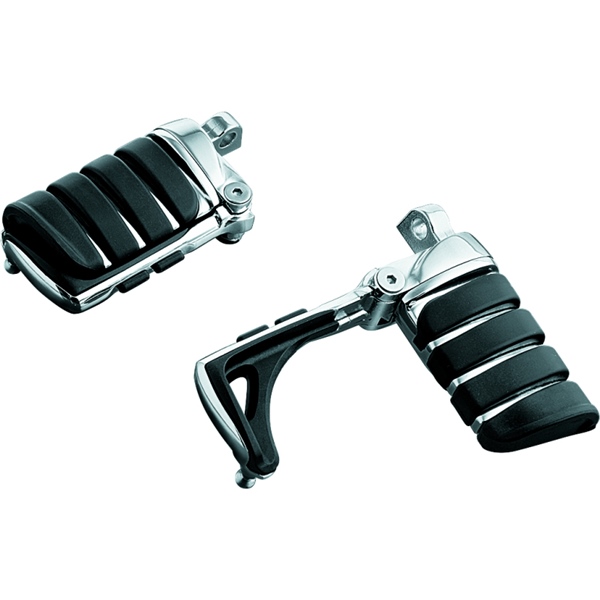 4445 KURYAKYN Kuryakyn Switchblade Peg with Male Mount Adapter FOOTPEG MOUNT MALE CH KURYAKYN Switchblade Peg with Male Mount Adapter Chrome, Black