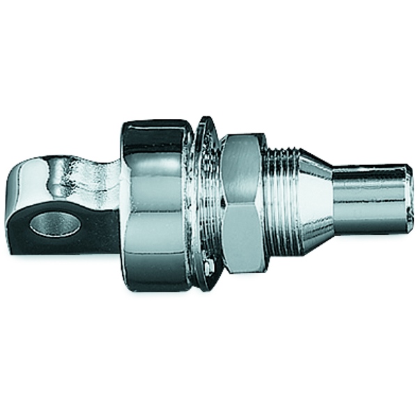 8079 KURYAKYN Kuryakyn Threaded Stirrup End Male Mount MOUNT MALE STIRRUP KURYAKYN Threaded Stirrup End Male Mount Black