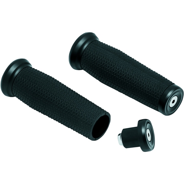 5947 KURYAKYN Kuryakyn Thresher Grip Metric GRIP THRESHER BK KURYAKYN Thresher Grip Metric Black