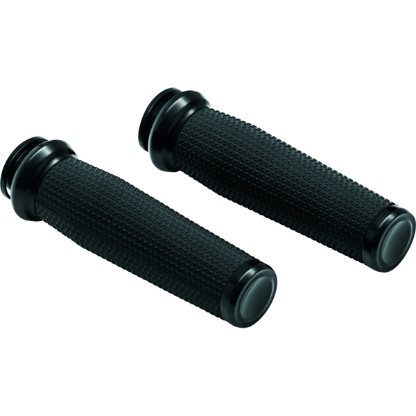 5961 KURYAKYN Kuryakyn Thresher Grip for Indian GRIP THRESHER BK KURYAKYN Thresher Grip for Indian Black
