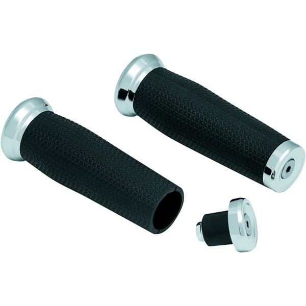 5950 KURYAKYN Kuryakyn Thresher Grip GRIP THRESHER UNIV 7/8" CH KURYAKYN Thresher Grip Chrome