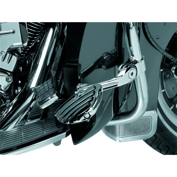 4528 MAGNUM Kuryakyn Tour-Tech Mount Arm with ISO Wing Peg FOOTPEG 6" CRUISE W/CLAMP 1-1/4" CH Tour-Tech Mount Arm with ISO Wing Peg Chrome