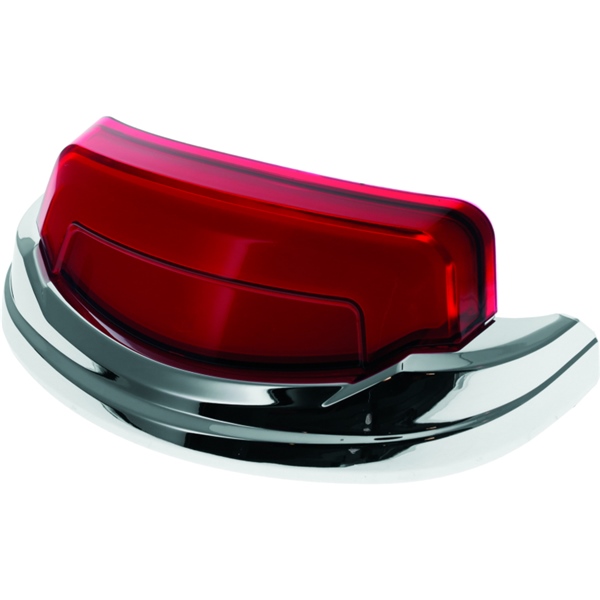 2966 KURYAKYN Kuryakyn Tracer Rear Fender Tip Light Red LIGHT FENDER TIP TRACER RR CH/RD Tracer Rear Fender Tip Light 