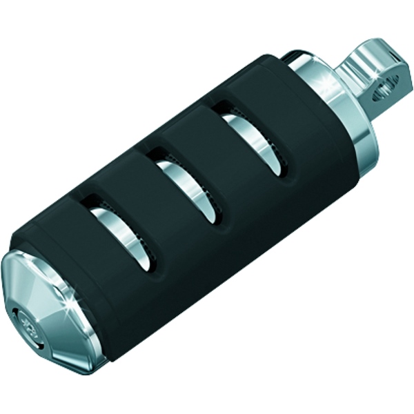 7591 KURYAKYN Kuryakyn Trident Large Peg with Male Mount Adapter FOOTPEG W/MALE ADAPTER L CH Trident Large Peg with Male Mount Adapter Chrome