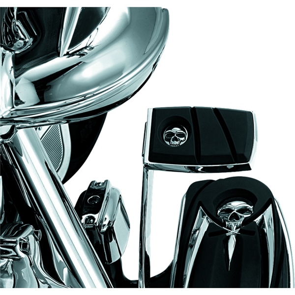 4406 KURYAKYN Kuryakyn Zombie Brake Pedal Pad BRAKE PEDAL PAD ZOMBIE CH KURYAKYN Zombie Brake Pedal Pad Chrome