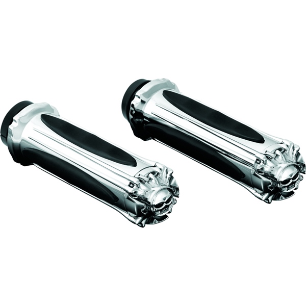 6298 KURYAKYN Kuryakyn Zombie Grip GRIP ZOMBIE CH KURYAKYN Zombie Grip Chrome