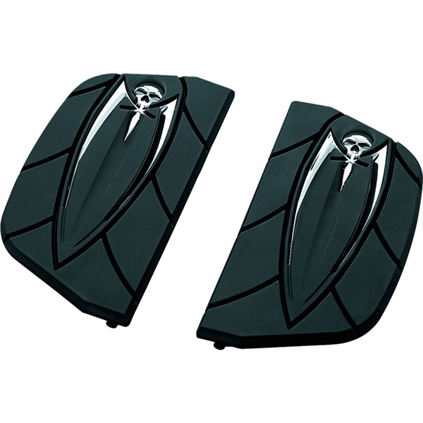 4572 MAGNUM Kuryakyn Zombie Passenger Board Cover INSERT FLOORBOARD ZOMBIE BK KURYAKYN Zombie Passenger Board Cover 