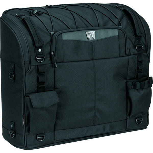 5286 KURYAKYN Kuryakyn Momentum Wanderer Seat Bag 60 L BAG WANDERER SEAT MOMENTUM BK KURYAKYN Momentum Wanderer Seat Bag Black