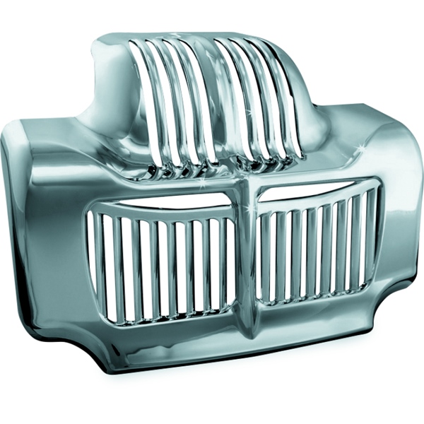 7784 KURYAKYN Kuryakyn Oil Cooler Cover RADIATOR COVER CH KURYAKYN Oil Cooler Cover Chrome