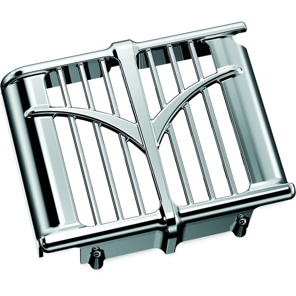 5640 KURYAKYN Kuryakyn Indian Oil Cooler Cover RADIATOR COVER INDIAN CH KURYAKYN Indian Oil Cooler Cover Chrome