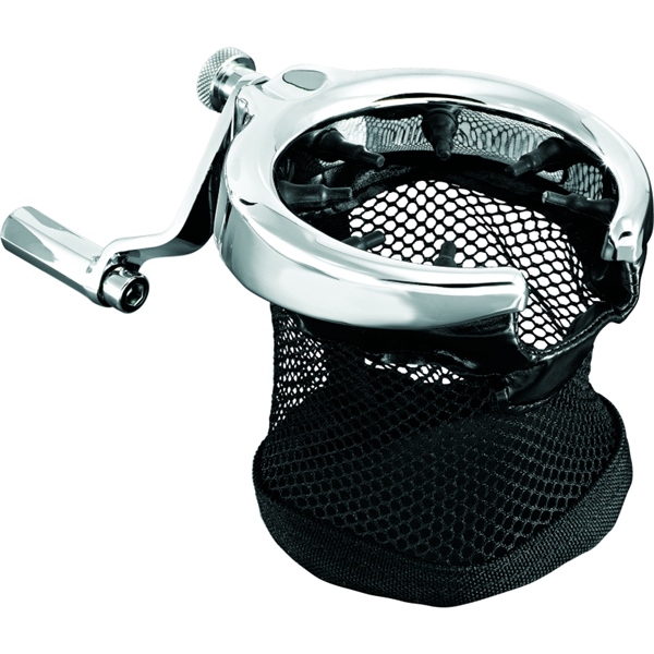 1481 KURYAKYN Kuryakyn Passenger Drink Holder DRINK HOLDER CH HON Passenger Drink Holder Chrome