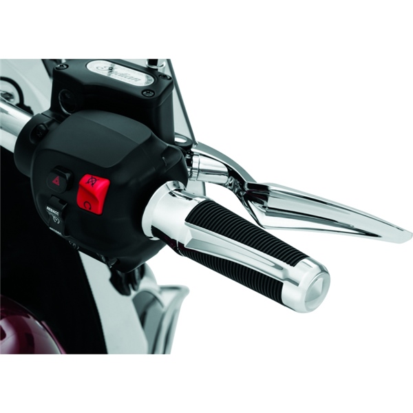 Image-2 Kuryakyn Phantom Grip GRIP PHANTOM CH INDIAN KURYAKYN 5766 5766 KURYAKYN