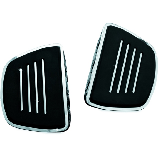 4393 KURYAKYN Kuryakyn Premium Mini Boards with Male Mount FOOTPEG MINI PREMIUM CH KURYAKYN Premium Mini Boards with Male Mount Chrome