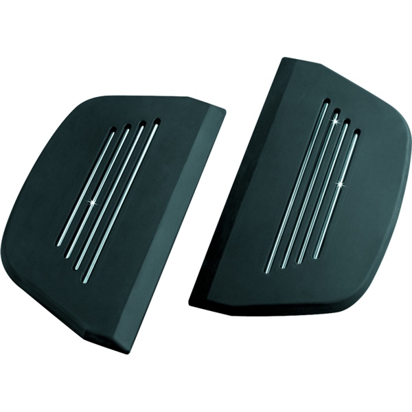 7554 KURYAKYN Kuryakyn Premium Passenger Board Inserts FOOTPEG PASS PREMIUM BK KURYAKYN Premium Passenger Board Inserts Black