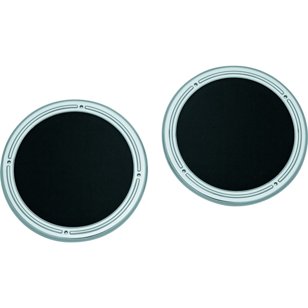 7376 KURYAKYN Kuryakyn Rear Speaker Accent HARLEY-DAVIDSON SPEAKER RR ACCENT CH HARLEY Rear Speaker Accent Chrome