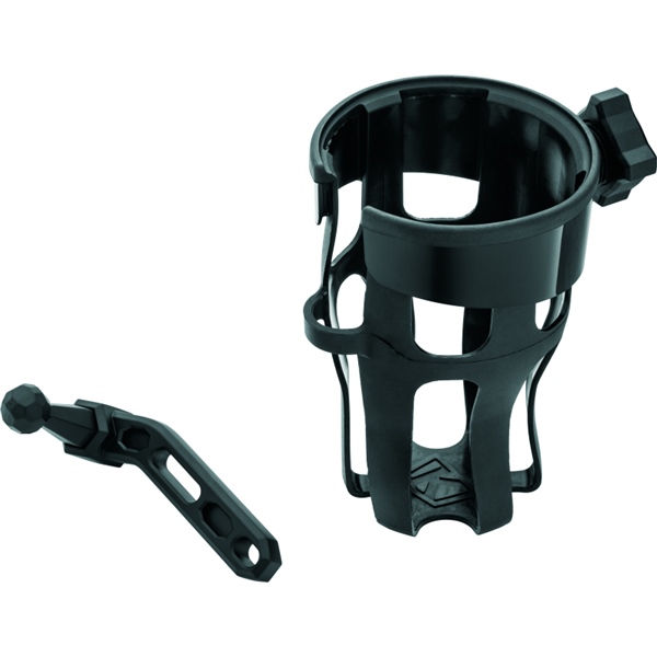 6485 KURYAKYN Kuryakyn Reflex Drink Holder Perch Mount DRINK HOLDER REFLEX PERCH MOUNT BK Reflex Drink Holder Perch Mount Black