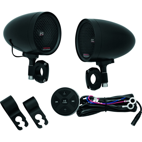 2713 KURYAKYN Kuryakyn Road Thunder Speaker Pods SPEAKER POD AUDIO CONTROLLER BK Road Thunder Speaker Pods Black