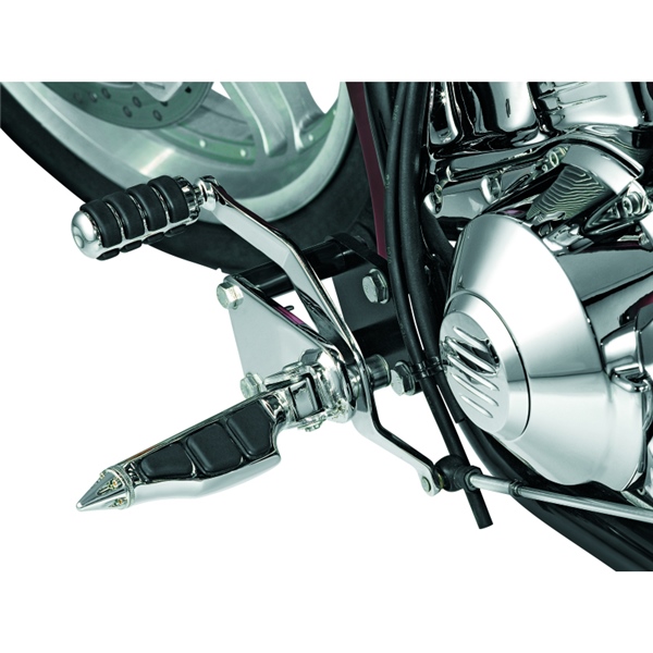 8852 KURYAKYN Kuryakyn Round Shift Peg Cover SHIFT PEG COVER ROUND HON CH Round Shift Peg Cover 