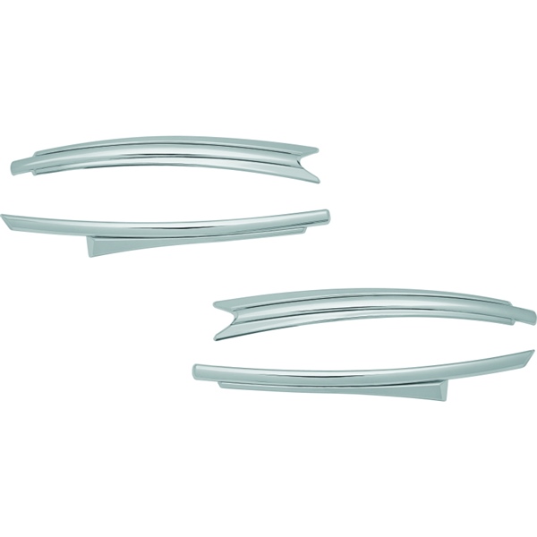 5670 KURYAKYN Kuryakyn Saddlebag Top Trim Saddlebag SADDLEBAG TRIM UPR CH INDIAN Saddlebag Top Trim Chrome