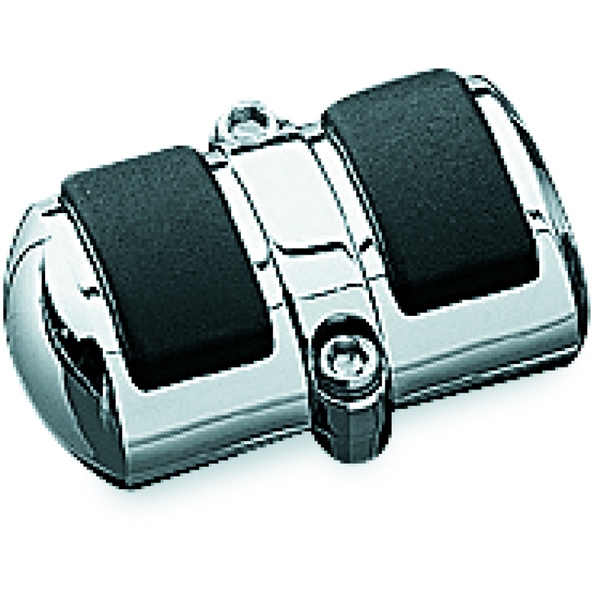 4034 HOT-RODS Kuryakyn Dually Iso Peg without Adapter SHIFT PEG COVER S CH KURYAKYN Dually Iso Peg without Adapter Chrome