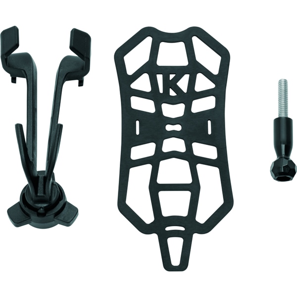 6437 KURYAKYN Kuryakyn Free-Flex Device Holder Perche DEVICE HOLDER PERCHE FREE-FLEX BK Free-Flex Device Holder Perche Black