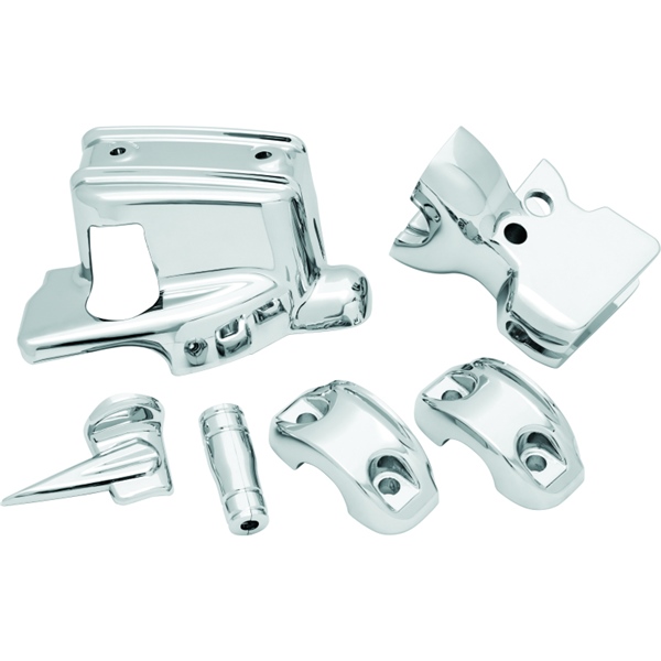 1740 KURYAKYN Kuryakyn Handlebar Control Dress Up Kit BRAKE/CLUTCH CONTROL DRESS-UP KIT CH Handlebar Control Dress Up Kit 