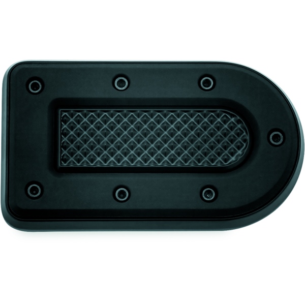 7040 KURYAKYN Kuryakyn Heavy Industry Brake Pedal BRAKE PEDAL PAD HD SAT BK KURYAKYN Heavy Industry Brake Pedal Satin Black