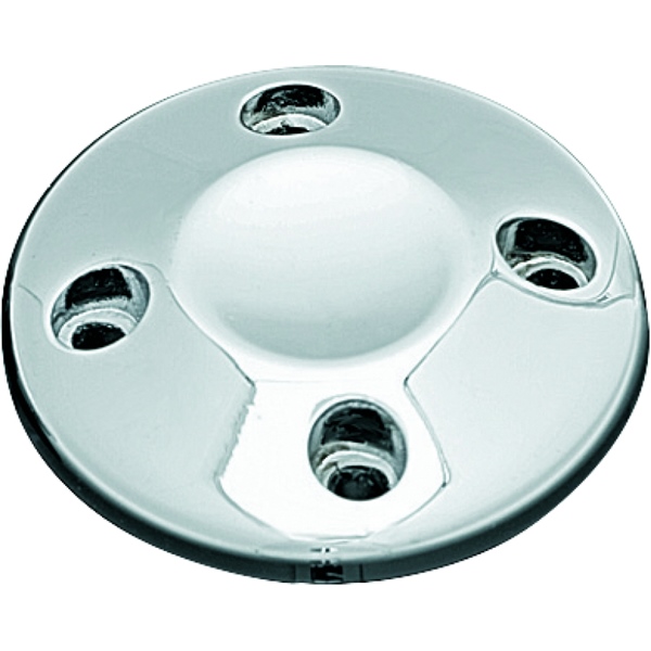 6244 KURYAKYN Kuryakyn Iso Grip End Cap GRIP END CAP CH KURYAKYN Iso Grip End Cap Chrome