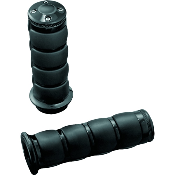 6341 KURYAKYN Kuryakyn Universal Iso Grip GRIP ISO 7/8" GLOSS BK KURYAKYN Universal Iso Grip Glossy Black