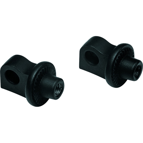 6775 KURYAKYN Kuryakyn Adjustable Splined Peg Adapter FOOTPEG ADAPTER SPLINED ADJ BK Adjustable Splined Peg Adapter 